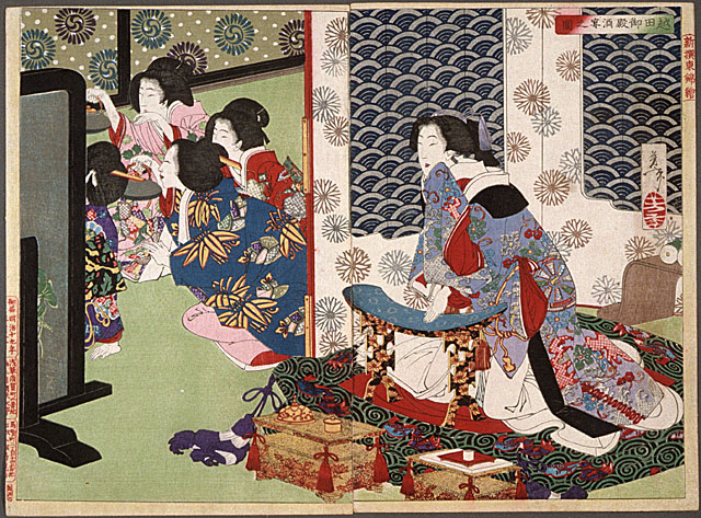 The banquet at the Koshida Palace