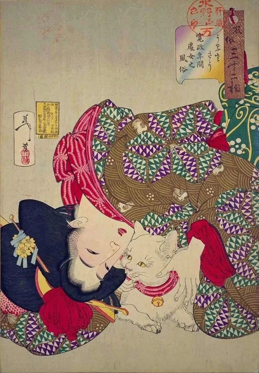 Tiresome/Noisy: Habits of a virgin of the Kansei era [1789-1800]