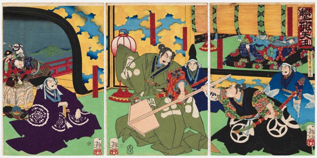 The four companions of Minamoto Yorimitsu