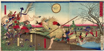 Ieyasu’s difficulty during the summer battle at Osaka Castle