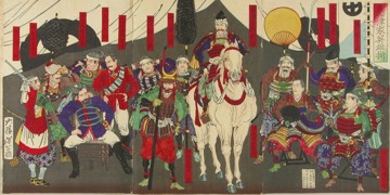 Brave warriors of the Shimazu clan