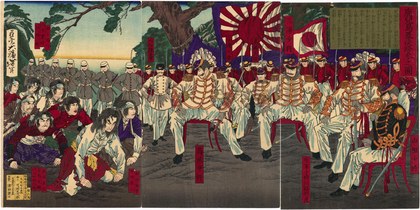 The surrender of the rebels at Kagoshima