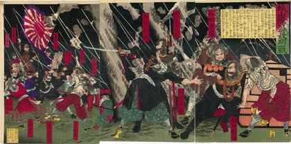 Saigō Takamori's last battle at Shiroyama