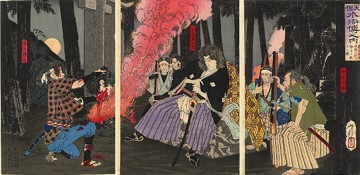 Kiritaro saves the forces at Odawara: A scene from a Suikoden of the Tenpō Period