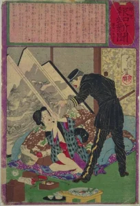 No. 425a. Sudden police raid on unlicensed protitutes